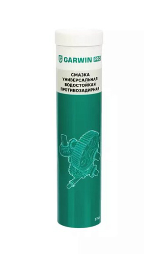 Смазка литиевая красная EP-2 Li-Ca 80 175C водостойкая 375 г GARWIN PRO Смазка литиевая красная EP-2 Li-Ca 80 175C водостойкая 375 г GARWIN PRO