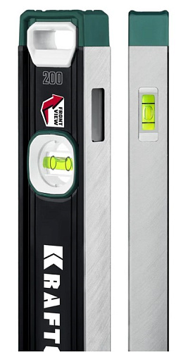 Уровень 2000 мм, точность 0.3 мм/м, с инновационным зеркальным глазком KRAFTOOL A-RATE CONTROL Уровень 2000 мм, точность 0.3 мм/м, с инновационным зеркальным глазком KRAFTOOL A-RATE CONTROL