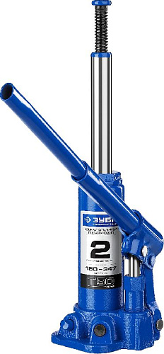 Домкрат бутылочный 2 т 180-347 мм ЗУБР Профессионал Т50 Домкрат бутылочный 2 т 180-347 мм ЗУБР Профессионал Т50