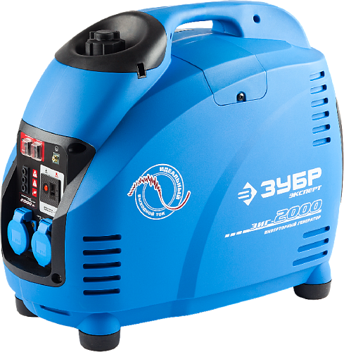 Генератор инверторный с ручным стартером 2,0 кВт, 220 В ЗУБР Профессионал Генератор инверторный с ручным стартером 2,0 кВт, 220 В ЗУБР Профессионал