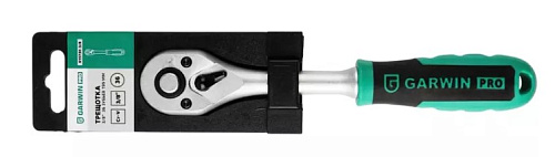 Трещотка 3/8" 199 мм, z=36 GARWIN Трещотка 3/8" 199 мм, z=36 GARWIN