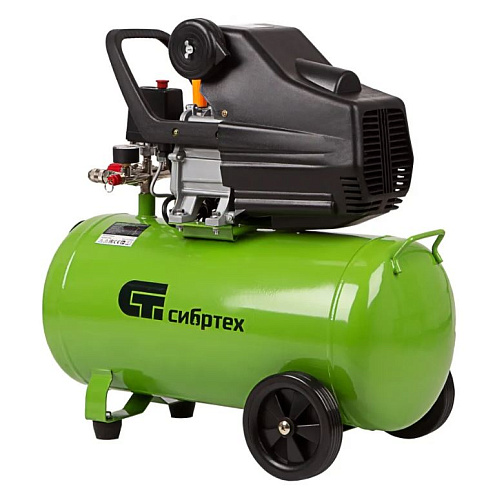 Компрессор масляный прямой привод 50 л, 1,5 кВт, 198 л/мин, 8 бар, 230 В Сибртех КК-1500/50 Компрессор масляный прямой привод 50 л, 1,5 кВт, 198 л/мин, 8 бар, 230 В Сибртех КК-1500/50