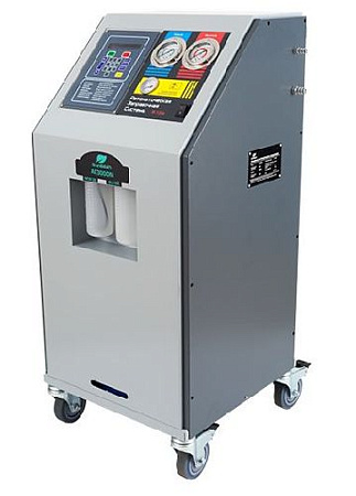 Установка для заправки кондиционеров полуавтомат R134 GrunBaum AC3000N Установка для заправки кондиционеров полуавтомат R134 GrunBaum AC3000N