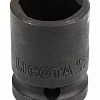 Головка торцевая ударная 1/2" 22 мм, 6 гр., CrMo Licota Головка торцевая ударная 1/2" 22 мм, 6 гр., CrMo Licota