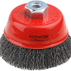 Щетка чашечная 125 мм/М14, витая стальная проволока 0.3 мм ЗУБР Щетка чашечная 125 мм/М14, витая стальная проволока 0.3 мм ЗУБР