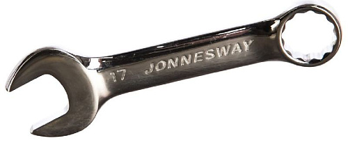Ключ комбинированный 17*17 короткий CrV Jonnesway W53117 Ключ комбинированный 17*17 короткий CrV Jonnesway W53117