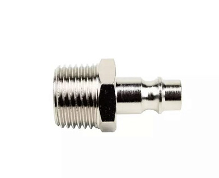 Пневморазъём "папа" - внешняя резьба 1/2" латунь GARWIN Пневморазъём "папа" - внешняя резьба 1/2" латунь GARWIN