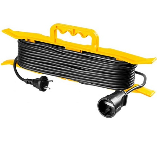 Удлинитель на рамке ПВС 50 м, 1 гнездо, 2*0,75 кв.мм, 2200Вт STAYER MASTER MF 207 Удлинитель на рамке ПВС 50 м, 1 гнездо, 2*0,75 кв.мм, 2200Вт STAYER MASTER MF 207