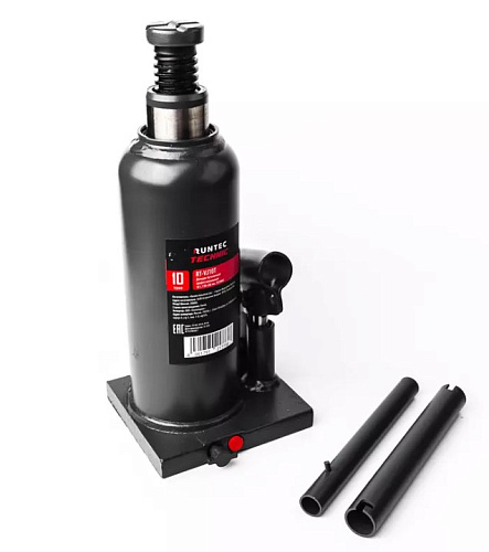 Домкрат бутылочный 10 т 230-450 мм RUNTEC TECHNIC Домкрат бутылочный 10 т 230-450 мм RUNTEC TECHNIC
