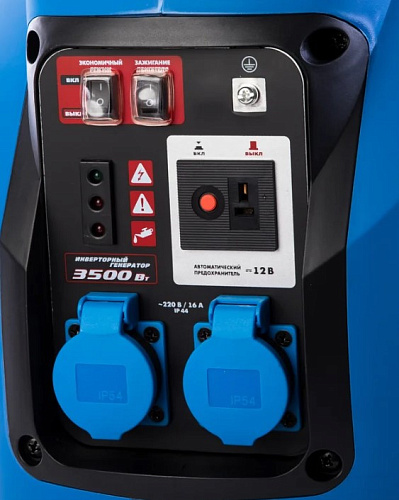 Генератор инверторный с ручным стартером 3,5 кВт, 220 В ЗУБР Профессионал Генератор инверторный с ручным стартером 3,5 кВт, 220 В ЗУБР Профессионал