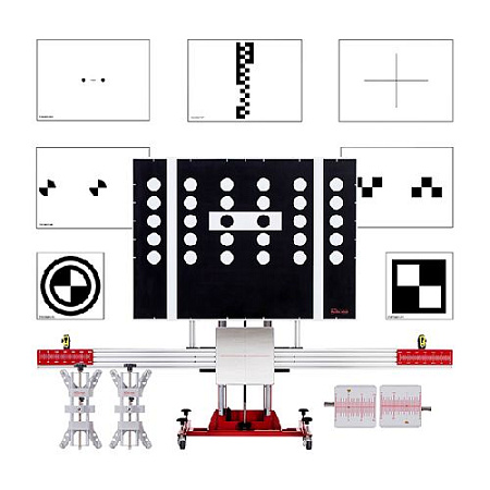 Стенд для калибровки камер автомобиля Autel MaxiSys ADAS, Full Kit, ACC, 10 мишеней в комплекте Стенд для калибровки камер автомобиля Autel MaxiSys ADAS, Full Kit, ACC, 10 мишеней в комплекте