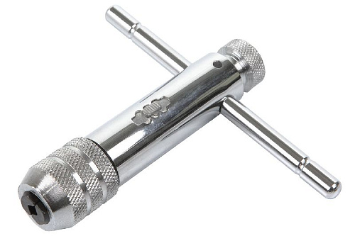 Вороток для метчиков Т-образный М5-М12 (7/32"-3/4") с трещоткой 100 мм DIN1814 Garwin Вороток для метчиков Т-образный М5-М12 (7/32"-3/4") с трещоткой 100 мм DIN1814 Garwin