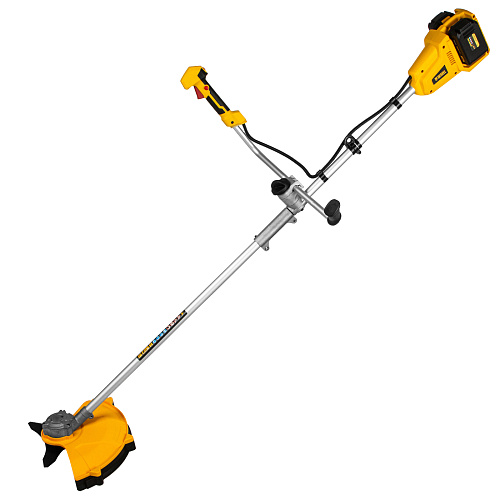 Триммер аккумуляторный 350 мм, 36 В (2*18 В), бесщ. двиг. Denzel CBC350-36 Триммер аккумуляторный 350 мм, 36 В (2*18 В), бесщ. двиг. Denzel CBC350-36