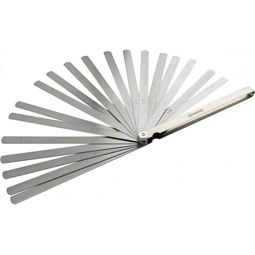 Набор щупов 0,05-1,00 мм (20 шт) 200 мм ZIPMEND Набор щупов 0,05-1,00 мм (20 шт) 200 мм ZIPMEND