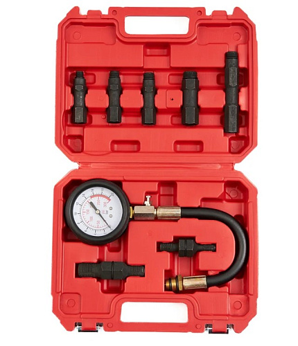 Компрессометр бензиновый 8 предм, в кейсе ROSSVIK Компрессометр бензиновый 8 предм, в кейсе ROSSVIK