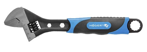 Ключ разводной 0-36 мм, 300 мм/12" HOEGERT Ключ разводной 0-36 мм, 300 мм/12" HOEGERT