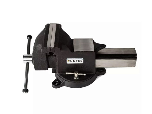 Тиски слесарные 200 мм стальные поворотные RUNTEC Тиски слесарные 200 мм стальные поворотные RUNTEC