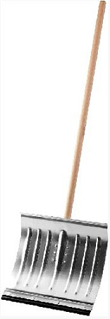 Лопата снеговая алюминиевая со стальной планкой, с деревянным черенком СИБИН ЛА-430 Лопата снеговая алюминиевая со стальной планкой, с деревянным черенком СИБИН ЛА-430