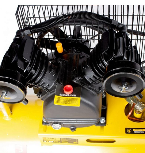 Компрессор масляный ременной 100 л, 2,3 кВт, 440 л/мин, 10 бар, 230 В BCV2300/100 Denzel Компрессор масляный ременной 100 л, 2,3 кВт, 440 л/мин, 10 бар, 230 В BCV2300/100 Denzel