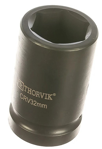 Головка торцевая для ручного гайковерта 1"DR, 32 мм Thorvik LSWS00132 Головка торцевая для ручного гайковерта 1"DR, 32 мм Thorvik LSWS00132