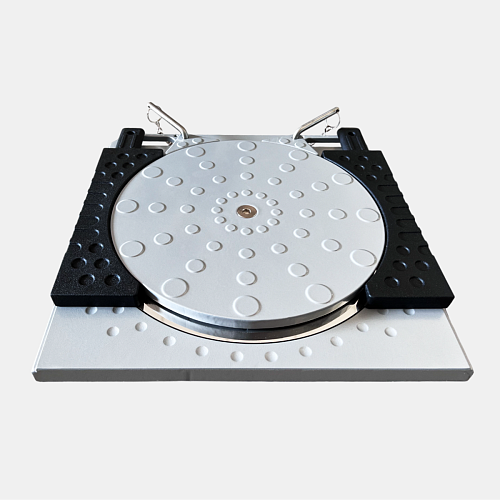 Круги поворотные (поворотные платформы) для сход-развала (комплект 2шт.) КС-520 SIVIK Круги поворотные (поворотные платформы) для сход-развала (комплект 2шт.) КС-520 SIVIK