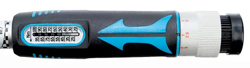 Ключ динамометрический 3/8" 20-100 Нм, шкала-микрометр Licota Ключ динамометрический 3/8" 20-100 Нм, шкала-микрометр Licota