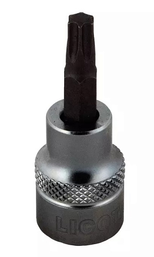 Головка торцевая со вставкой Torx 3/8" T15, 48 мм LICOTA Головка торцевая со вставкой Torx 3/8" T15, 48 мм LICOTA
