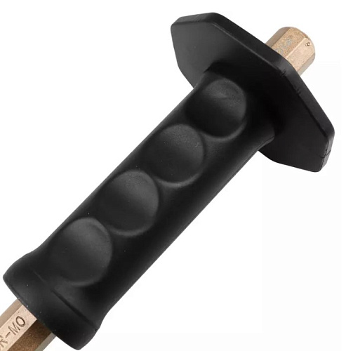 Зубило слесарное 400*30 мм с резиновым протектором CrMo Licota Зубило слесарное 400*30 мм с резиновым протектором CrMo Licota