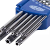 Набор ключей TORX угловых Т10-Т50 (9 шт) длинные с отверстием Licota Набор ключей TORX угловых Т10-Т50 (9 шт) длинные с отверстием Licota