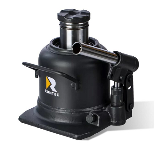 Домкрат бутылочный 20 т 150-245 мм двухштоковый RUNTEC Домкрат бутылочный 20 т 150-245 мм двухштоковый RUNTEC