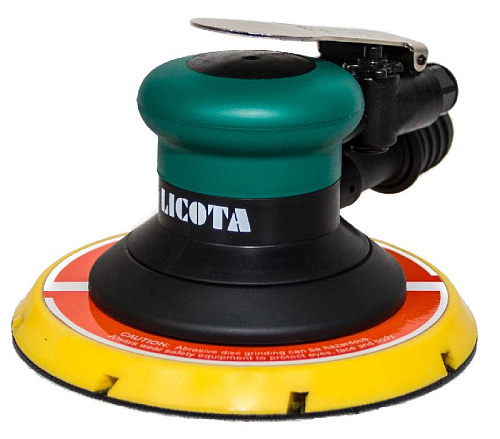 Шлифмашина эксцентриковая пневматическая 11000 об/мин, 150 мм, ход 2,5 мм Licota Шлифмашина эксцентриковая пневматическая 11000 об/мин, 150 мм, ход 2,5 мм Licota