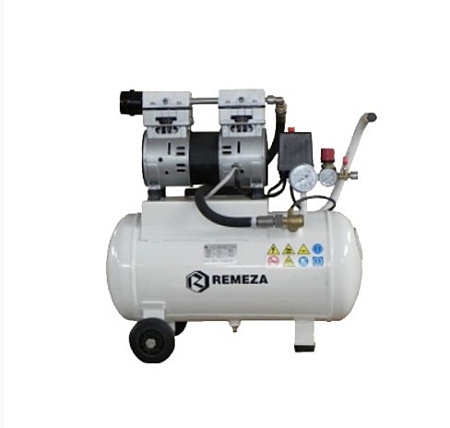 Компрессор безмасляный 50 л, 1,4 кВт, 125 л/мин, 10 бар, 380В малошумный Remeza СБ4/C-50.OLD20-3/10 Компрессор безмасляный 50 л, 1,4 кВт, 125 л/мин, 10 бар, 380В малошумный Remeza СБ4/C-50.OLD20-3/10