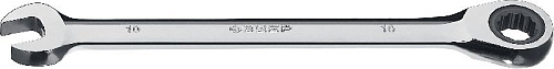 Ключ комбинированный трещоточный 10 мм 72 зуба ЗУБР Ключ комбинированный трещоточный 10 мм 72 зуба ЗУБР