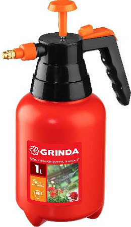 Опрыскиватель ручной помповый 1,0 л колба из полиэтилена GRINDA PS-1 Опрыскиватель ручной помповый 1,0 л колба из полиэтилена GRINDA PS-1