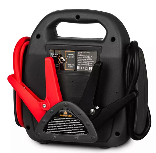 Пусковое устройство аккумуляторное 1600/1100 A, 12/24 В, Pulse 24, RUNTEC Пусковое устройство аккумуляторное 1600/1100 A, 12/24 В, Pulse 24, RUNTEC