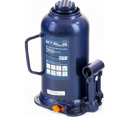 Домкрат бутылочный 20 т 235-445 мм STELS Домкрат бутылочный 20 т 235-445 мм STELS