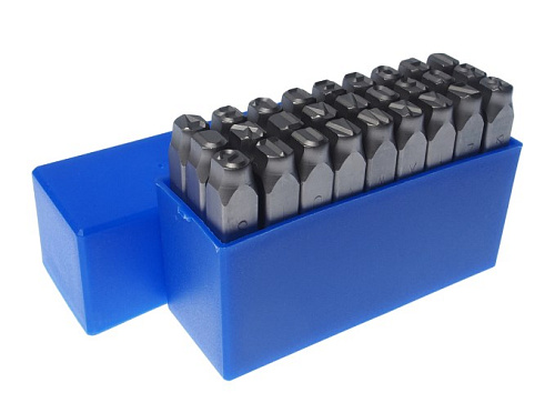 Клейма буквенные 3 мм (латинские) JTC Клейма буквенные 3 мм (латинские) JTC