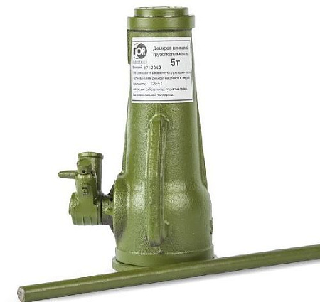 Домкрат винтовой 5 т, 250-380 мм, вертикальный TOR Домкрат винтовой 5 т, 250-380 мм, вертикальный TOR