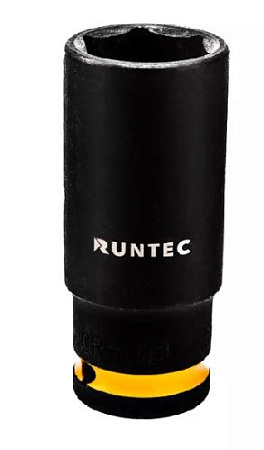 Головка торцевая ударная глубокая 1/2" 22 мм, 6 гр. RUNTEC Головка торцевая ударная глубокая 1/2" 22 мм, 6 гр. RUNTEC