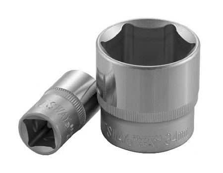Головка торцевая 1/2" 15 мм 6 гр., Jonnesway S04H4115 Головка торцевая 1/2" 15 мм 6 гр., Jonnesway S04H4115