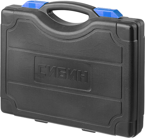 Набор инструмента 56 предм (1/2", 1/4") СИБИН Набор инструмента 56 предм (1/2", 1/4") СИБИН