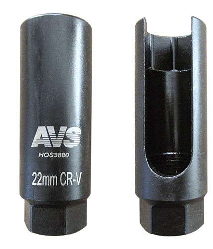 Головка для кислородного датчика 22*90 мм, 3/8" AVS HOS3880 Головка для кислородного датчика 22*90 мм, 3/8" AVS HOS3880