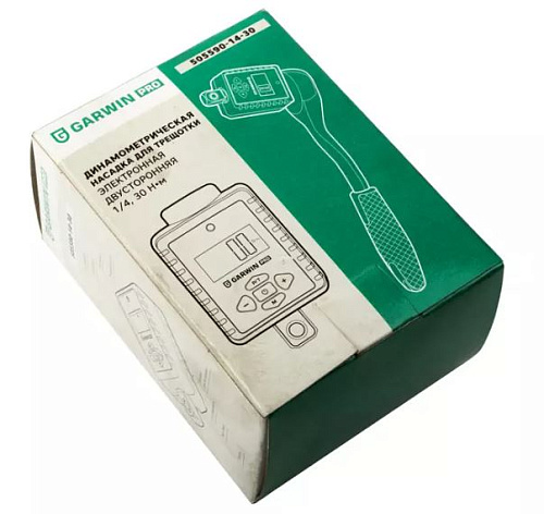Адаптер динамометрический 1/4" 30 Нм GARWIN PRO 505590-14-30 Адаптер динамометрический 1/4" 30 Нм GARWIN PRO 505590-14-30