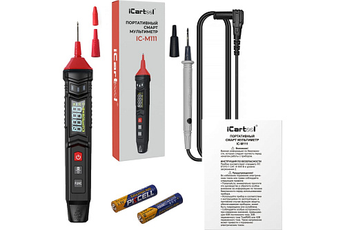 Мультиметр цифровой портативный iCarTool IC-M111 Мультиметр цифровой портативный iCarTool IC-M111