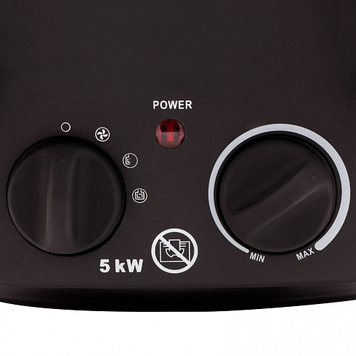 Пушка тепловая электрическая 5 кВт, 230 В, керамический нагреватель Denzel DHC 5-400 Пушка тепловая электрическая 5 кВт, 230 В, керамический нагреватель Denzel DHC 5-400