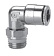 Фитинг цанга угл. поворот. Фитинг цанга угл. поворот.