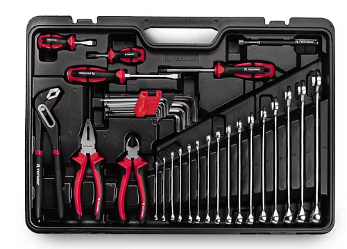 Набор инструмента 143 предм. (1/4", 1/2") кейс RUNTEC TECHNIC Набор инструмента 143 предм. (1/4", 1/2") кейс RUNTEC TECHNIC