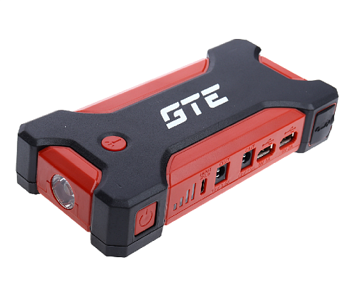 Пусковое устройство аккумуляторное 5-19V, 400А, 8000мА/ч (power bank) GTE Пусковое устройство аккумуляторное 5-19V, 400А, 8000мА/ч (power bank) GTE