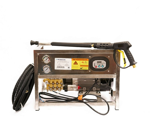 Аппарат высокого давления, 200бар, 14л/мин, 380В, 4,5кВт, 1450об/мин Rossvik Аппарат высокого давления, 200бар, 14л/мин, 380В, 4,5кВт, 1450об/мин Rossvik