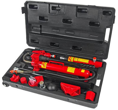 Набор гидравлических растяжек 10 т (17 предметов) JTC Набор гидравлических растяжек 10 т (17 предметов) JTC